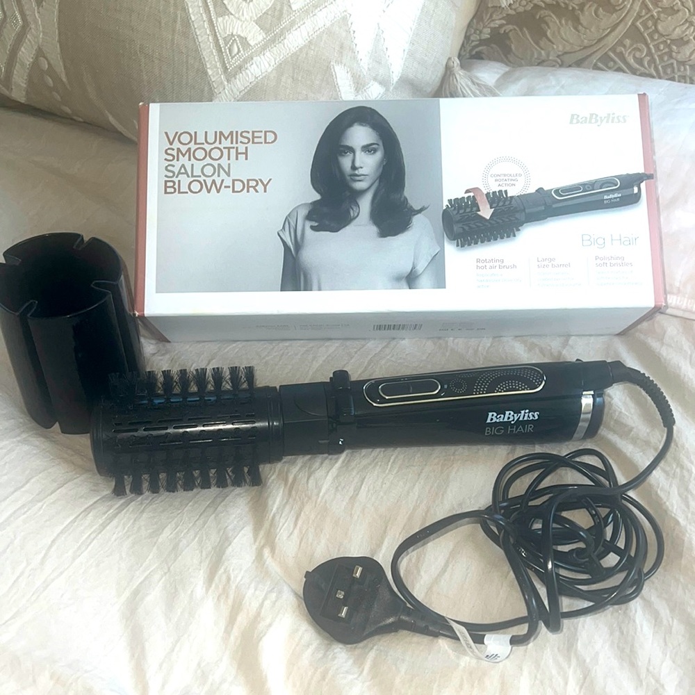 BaByliss hot air brush Type G plug